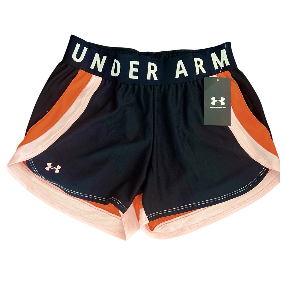 Under Armour Shorts Women's Size XS Play Up 3.0 Stripe‎